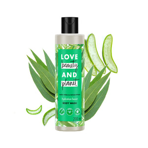 Aloe Vera & Eucalyptus Body Wash 200ml