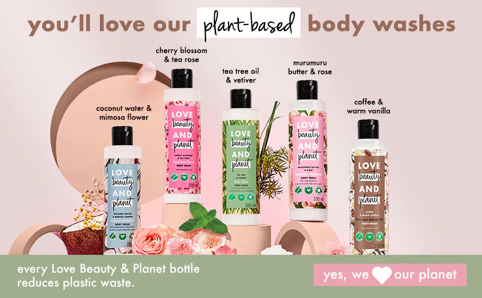  Love Our Plant-Based Body Washes 
