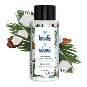 Coconut Water & Mimosa Flower Paraben Free Volume and Bounty Conditioner - 400ml
