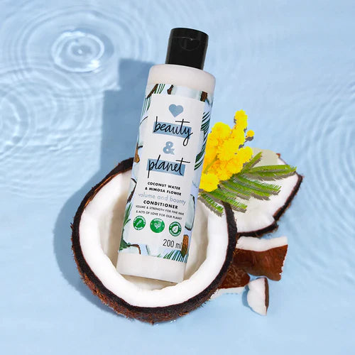  Coconut Water & Mimosa Flower Paraben Free Volume and Bounty Conditioner - 1 