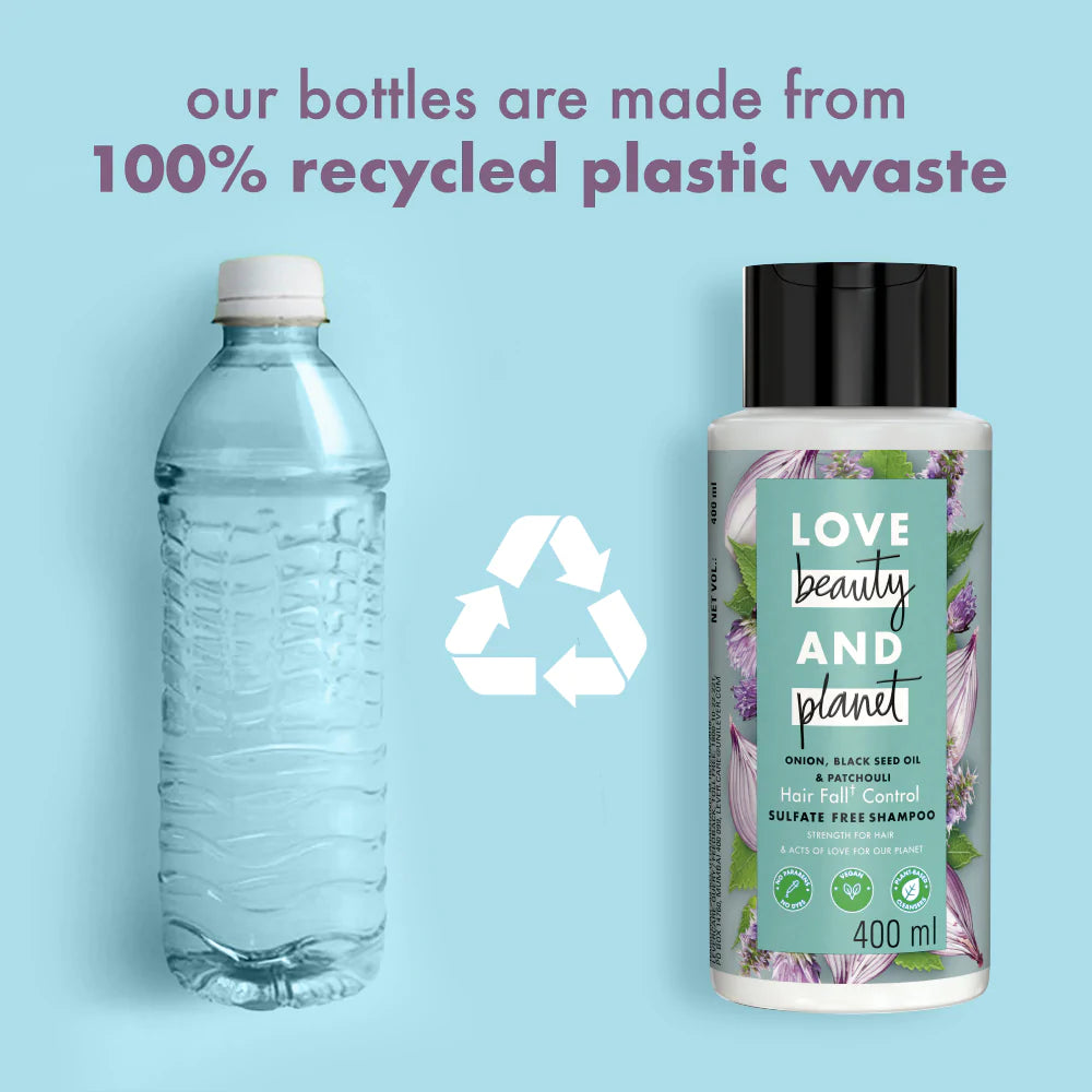  Shampoo & Conditioner Bottles made from 100% Recycled Plastic