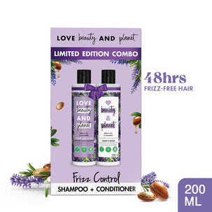 Argan Oil & Lavender Shampoo & Conditioner 200ml gift pack