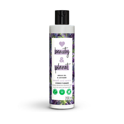 Love Beauty & Planet Argan Oil & Lavender Paraben-Free Anti-Frizz Conditioner - 200ml