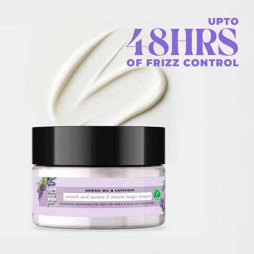 Love Beauty & Planet Argan Oil & Lavender Frizz Control Hair Mask - 200ml
