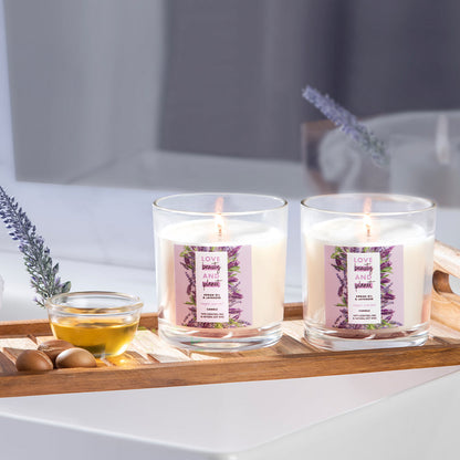 Argan Oil & Lavender Candle 200g