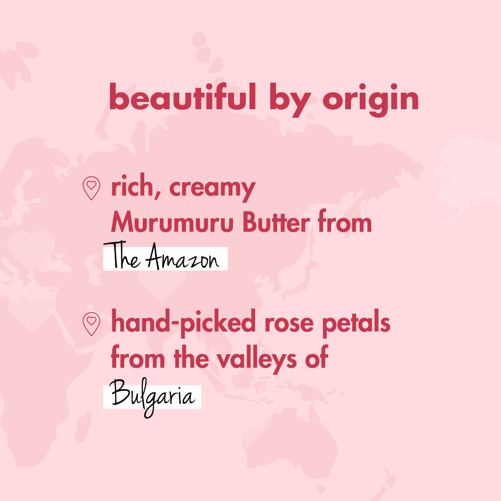  Murumuru Butter & Rose Body Lotion & Hand cream combo (190ml +29ml)