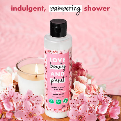 Cherry Blossom & Tea Rose Body Wash