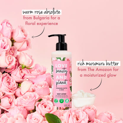 Murumuru Butter & Rose Body Lotion