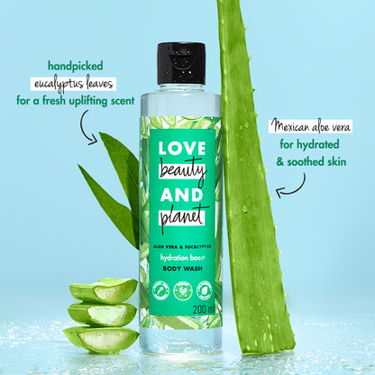 Aloe Vera & Eucalyptis Body Wash