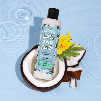 Coconut Water & Mimosa Flower Body Wash Combo (Pack of 2)