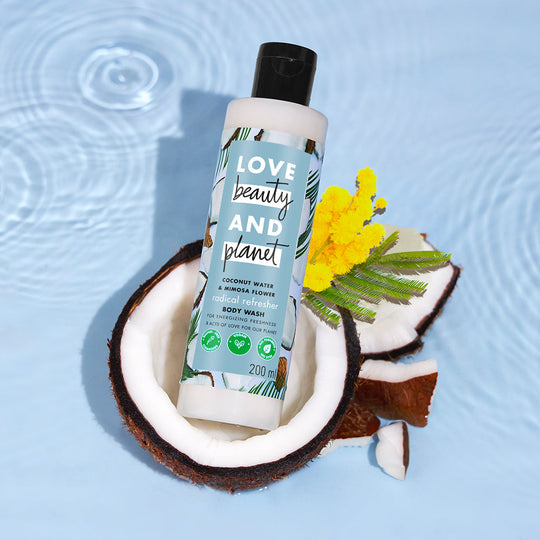 Coconut Water & Mimosa Flower Body Wash (200ml + 200ml) (Pack of 2)