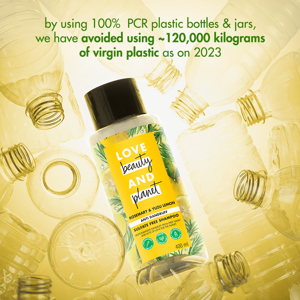 Rosemary & Yuzu Lemon Anti Dandruff Shampoo - 400 ml