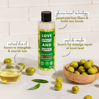 Olive Oil & Peptide Shampoo