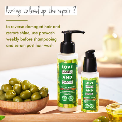 Olive oil & Peptide Bond Repair Damage Rescue Serum Crème