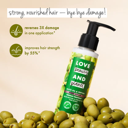 Olive oil & Peptide Bond Repair Prewash Treatment