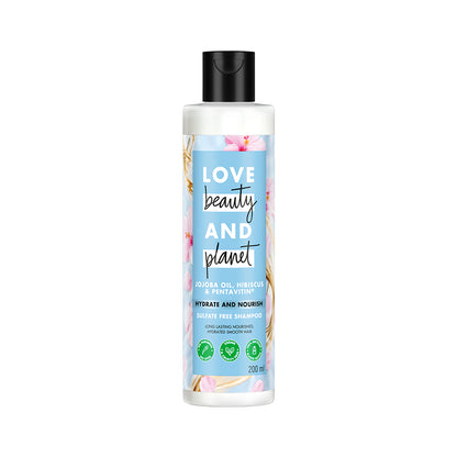 Jojoba oil , Hibiscus & Pentavitin Hydrate & Nourish Shampoo