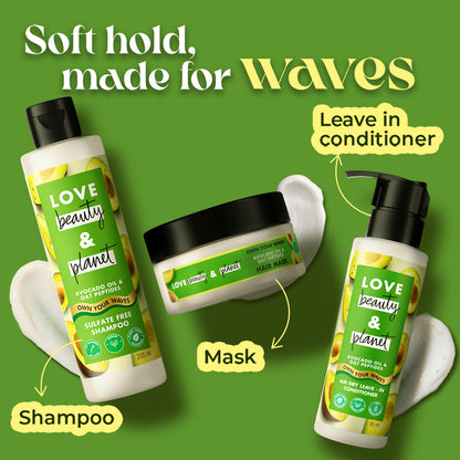 LBP Avocado Oil & Peptide Waves Shampoo