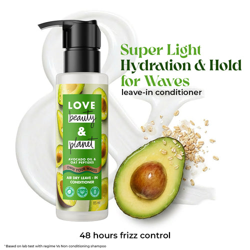 Avocado Oil & Peptide Waves Leave-In Conditioner