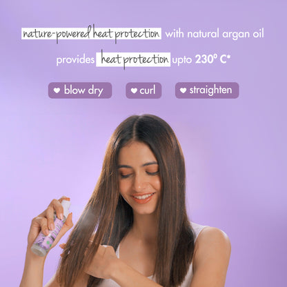 Argan Oil & Lavender Heat Protect & Conditioning Mist