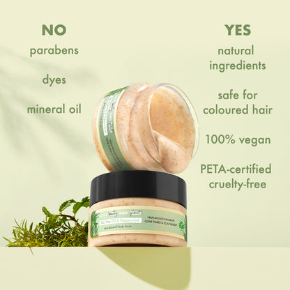 Tea Tree Oil & Peppermint Scalp Scrub