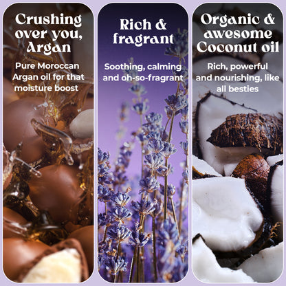 Argan Oil & Lavender Shampoo & Conditioner 200ml gift pack