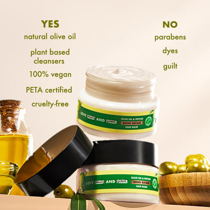 Olive oil & Peptide Hair Mask