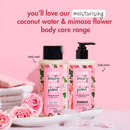 Murumuru Butter & Rose Body Wash