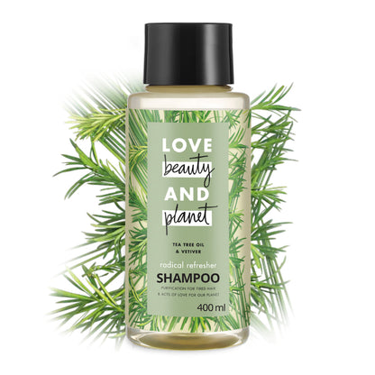 Tea Tree Oil, Peppermint & Vetiver Shampoo