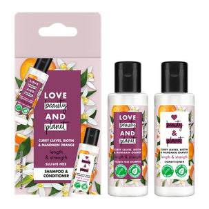 LBP Curry leaves shampoo conditioner combo sample pack