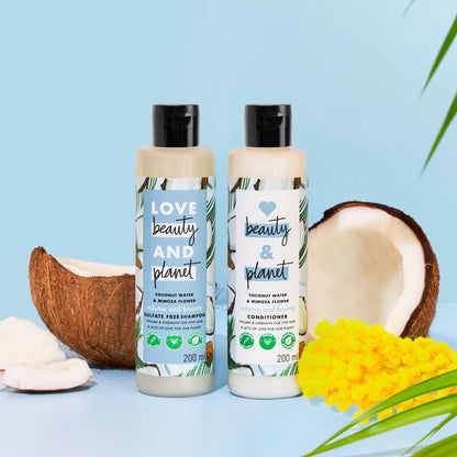 Coconut Water & Mimosa Flower Shampoo + Conditioner Combo