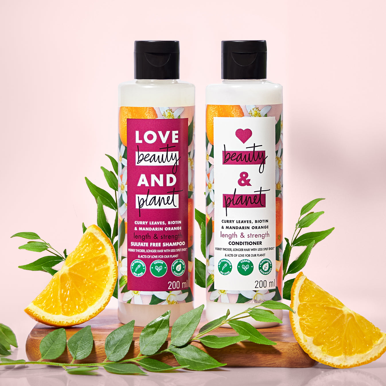 Curry Leaves & Biotin Combo Shampoo (200ml) + Conditioner (200ml) comb