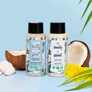 Coconut Water & Mimosa Flower Volume and Bounty Shampoo & Conditioner Combo - (400ml + 400ml)