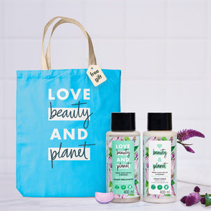 Onion, Black Seed & Patchouli Shampoo + Conditioner + Tote Bag Combo