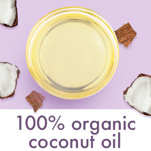   Infused With Organic Virgin Coconut Oil 