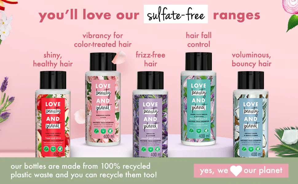   Love Beauty & Planet Sulfate Free Ranges 