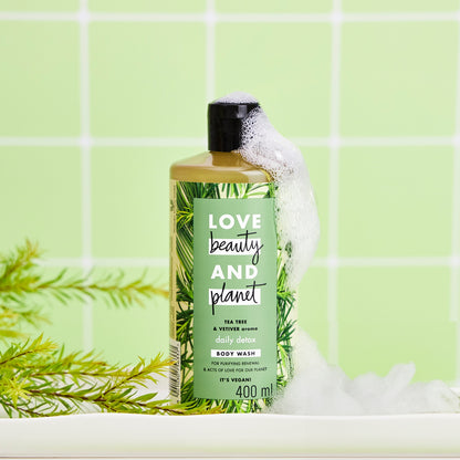 Tea Tree Oil And Vetiver Body Wash