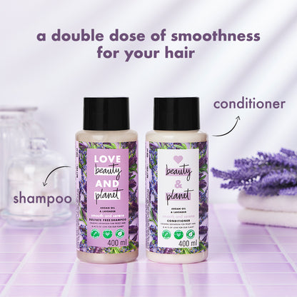 Argan Oil & Lavender Shampoo + Conditioner Combo