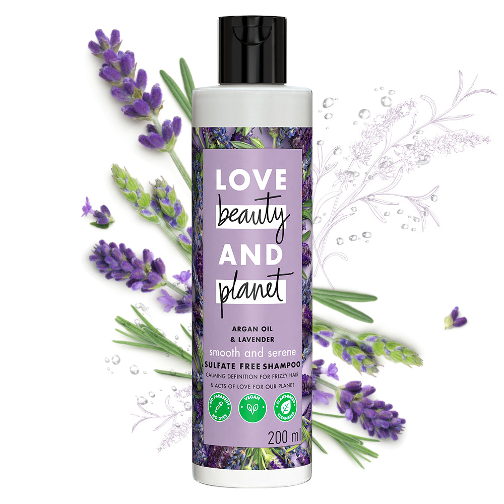  Argan Oil & Lavender, Paraben Free Smooth & Serene Hair Mask - 200ml