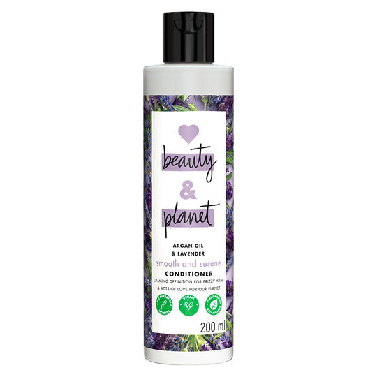 Natural Argan Oil & Lavender Anti-Frizz, Smoothening Combo - Shampoo, Conditioner & Mask Combo - ( 200ml+200ml+200ml )