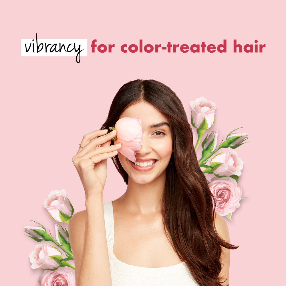  Murumuru Butter & Rose Blooming Color Shampoo & Conditioner Combo - (200ml + 200ml)