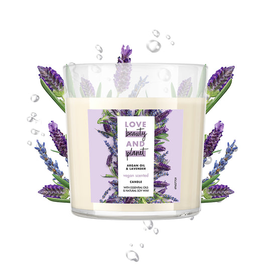 Argan Oil & Lavender Candle 200g