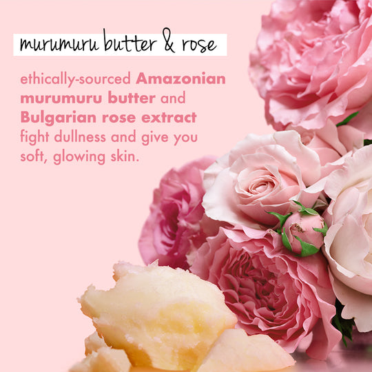 Murumuru Butter & Rose Face Cleanser - 190 ml