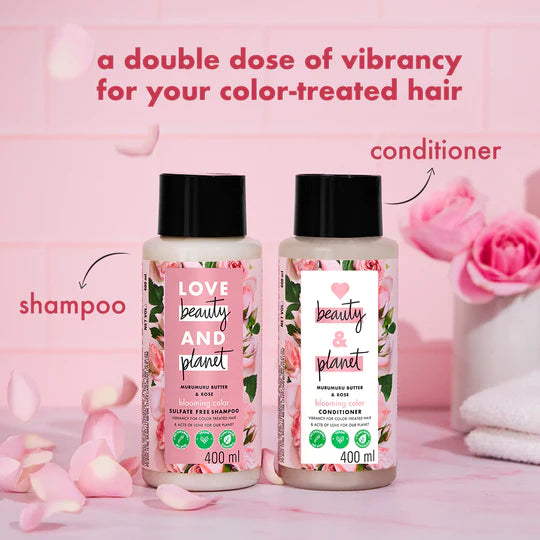 Murumuru Butter and Rose Blooming Color Shampoo - 200ml