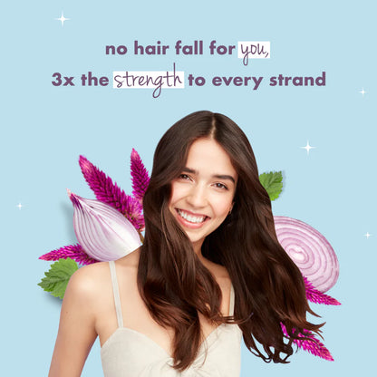 Shampoo & Conditioner Gives You 3X the Strenght to Every Strand