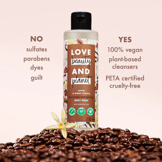What Includes in Coffee & Warm Vanilla Sulfate Free Body Wash